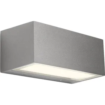 Venkovní osvětlení Redo Venkovní LED nástěnné svítidlo Limas, 22cm Barva: Hnědá