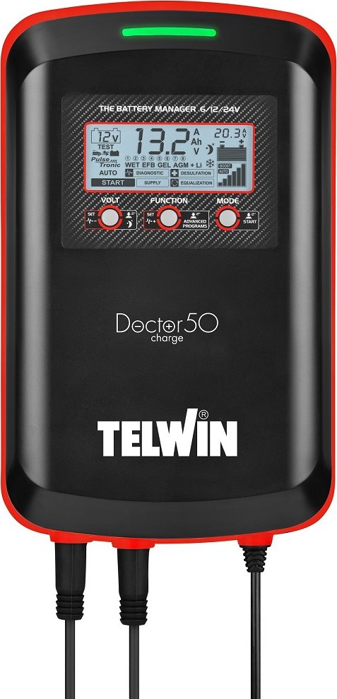 Telwin DOCTOR CHARGE 50 230V 6-12-24V nabíječka se startem