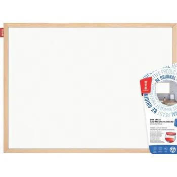 Kancelářský nábytek Magnetická tabule v dřevěném rámu 30 x 40 cm
