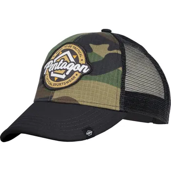 Kšiltovka Kšiltovka Pentagon Era Trucker - PE Woodland
