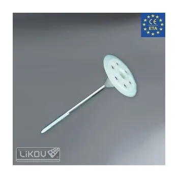 Hmoždinka LIKOV Fasádní hmoždinka EJOT ® STR H EJOTHERM s kovovým šroubem do dřeva délka 160mm