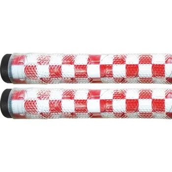 grip STOLEN gripy - Hive SuperStick Flangless Grips (CLEAR FASTTIMES RED)