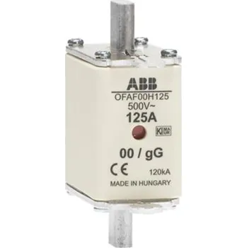 ABB Pojistka nožová 125A OFAF PN00 gG 1SCA022627R1630