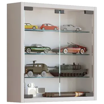 Knihovna VCM Mandosa S nástěnná vitrína