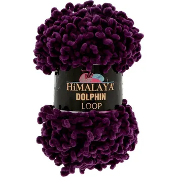 Příze Himalaya Dolphin Loop 112-16 tmavě fialová