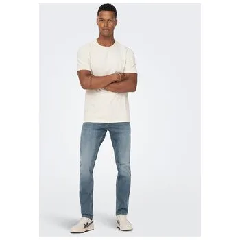 Pánské džíny Only & Sons Jeansy Loom 22024064 Modrá Slim Fit 29_32