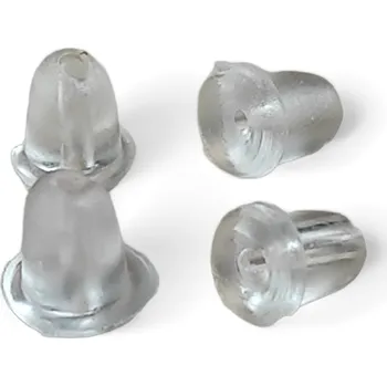 Náušnice Silikonové pojistky na náušnice 2 páry - Meucci PA004