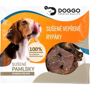 Pamlsek pro psa Doggo rypáky vepřové sušené 250 g