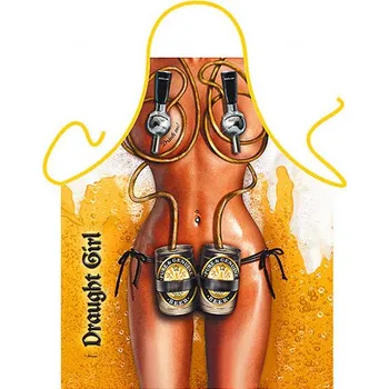 Kuchyňská zástěra Zástěra Nahá hospodská