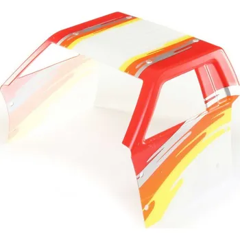 RC náhradní díl Losi kabinová část krosérie, červená: Super Baja Rey