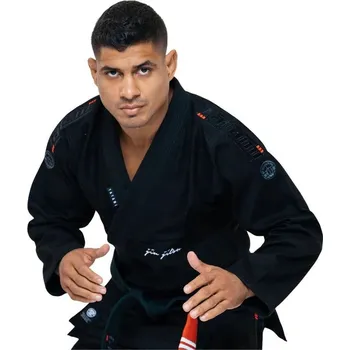Kimono Tatami fightwear BJJ kimono gi Tatami Elements Superlite - Black černé + BÍLÝ PÁSEK Velikost: A0