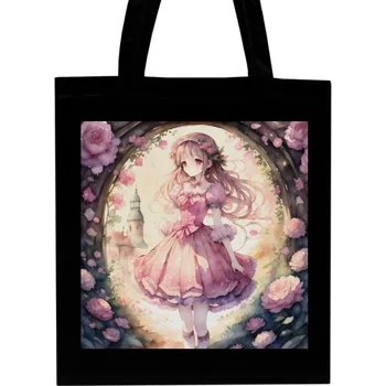 Nákupní taška Nákupní taška unisex s potiskem růžová kráska