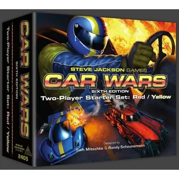 Desková hra Steve Jackson Games | Car Wars 6th Edition Two-Player Starter Set Red/Yellow