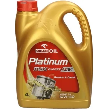 Motorový olej ORLEN PLATINUM MAXEXPERT A3/B4 10W-40 4L