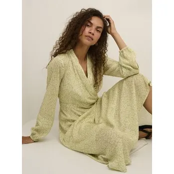 Dámské šaty Karen by Simonsen Letní šaty Hiki 10104305 Zelená Feminine Fit 38