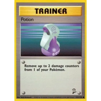 Sběratelská karetní hra Pokémon BS2 122/130 Potion - Base Set 2 Stav: Excellent