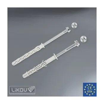 Hmoždinka LIKOV KPS-FAST K rámová hmoždinka pr. 8mm délka 120mm