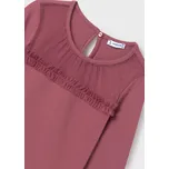 Mayoral Dívčí tričko s dlouhým rukávem Mayoral 830 modré barva: růžová, Rozměr: 157 (14 let)
