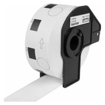Pásek do tiskárny PEKRO kompatibilní s BROTHER DK-11218, papírové kulaté štítky, průměr 24mm, 1000ks (PLLB15) Kvalitní kompatibilní štítky Brother DK