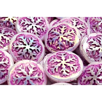 Korálek Skleněný kabošon č.1567 - 21 mm