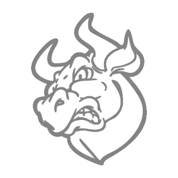 Samolepící dekorace SAMOLEPKA Býk 013 levá rozzuřený (17 - šedá) NA AUTO, NÁLEPKA, FÓLIE, POLEP, TUNING, VLASTNÍ TEXT, TISK, AUTOSAMOLEPKY.cz, POLEPY, OBRÁZEK, LOGO, SAMOLEPKY