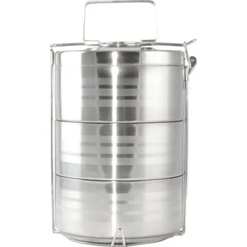 Jídlonosič Nerezový obědář 3-dílný 1,8l