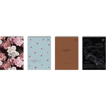 Interdruk Spirálový blok čtvereček A5 100l