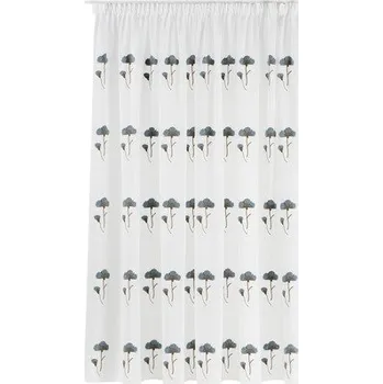 Záclona Záclona CAPRI 400x260 cm hnědá/tyrsková