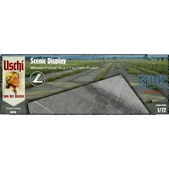 Plastikový model Uschi van der Rosten 1/72 Bremen Focke Wulf Factory Plant Rectangular