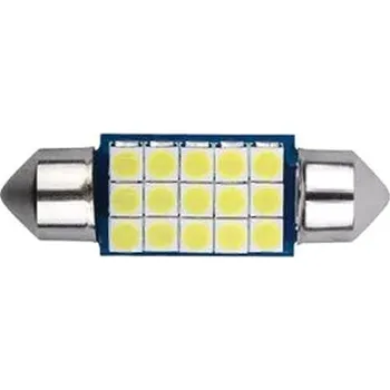 Auto-moto Rabel LED autožárovka 41 mm Canbus 18 LED 3030 SMD C5W C10W SV8,5 bílá