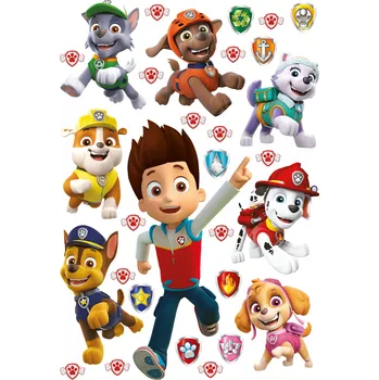 Samolepící dekorace Samolepka na zeď Paw Patrol 65x85cm DK 1734