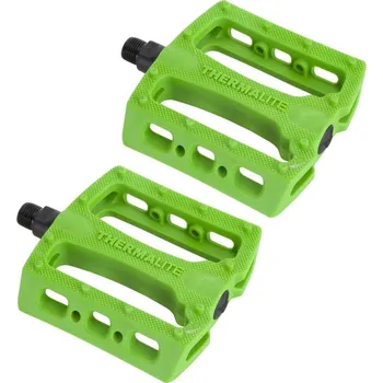 Pedál na kolo STOLEN pedály - Thermalite 9/16in BMX Pedals (GANG GREEN)