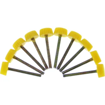 RC náhradní díl Šroub M2x19mm s plastovou hlavou žlutý (10)