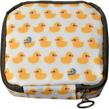 Peněženka Čtvercová peněženka s kačenkami - 11*11 cm