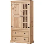 Vitrína Cora - masiv borovice
