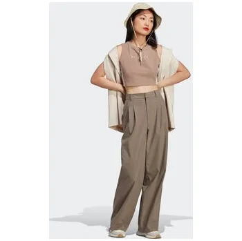 adidas Top Tank Top IQ3404 Hnědá M