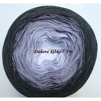 Příze Duhové klubíčko 196, 3nitka 900 m