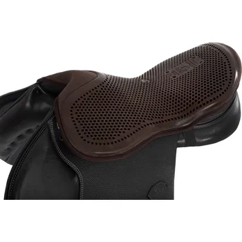 Jezdecké sedlo ACAVALLO Potah na posedlí Gel Seat Saver Acavallo, 10 mm, PONY, hnědý