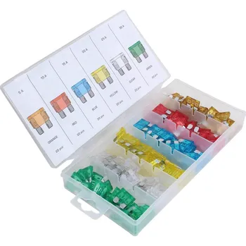 Autopojistky Autopojistky ploché nožové standardní, 5 - 30 A, 120 ks - ASTA