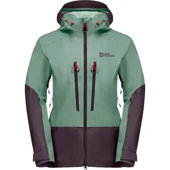 Dámská casual bunda Jack Wolfskin Dámská skialpová bunda Alpspitze 3l XL, granite green