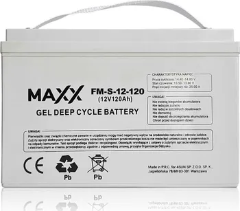 solární baterie MAXX 12-FM-S-120 gelová solární baterie
