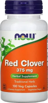 Přírodní produkt Now Foods Red Clover 375 mg 100 cps.