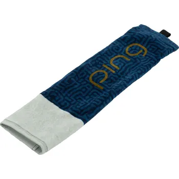 Ping W ručník G Le 3 Tri-Fold Navy/Gold