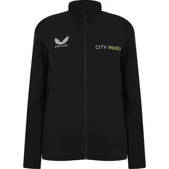 dámská softshellová bunda CASTORE - BLACK - L (Castore Saracens Travel Softshell Jacket)