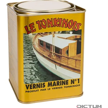 Olej na dřevo Dictum 810236 - Le Tonkinois Le Tonkinois Marine No. 1 Boat Varnish, Transparent, 1 l - Olej