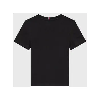 Oblečení a móda Tommy Hilfiger T-Shirt Essential KS0KS00210 M Černá Regular Fit 6Y