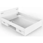 Postel Letenye 140 x 200 cm bílá