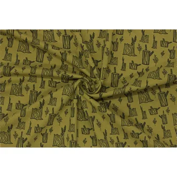 Bavlněný úplet - Kmeny stromů