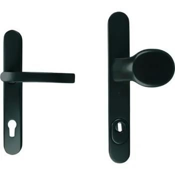 Dveřní kování Dieckmann Koule/klika KRONOS F14 černá / ZA, 8mm, PZ 92/