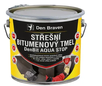 Tmel Den Braven DenBit Aqua Stop střešní bitumenový tmel černý